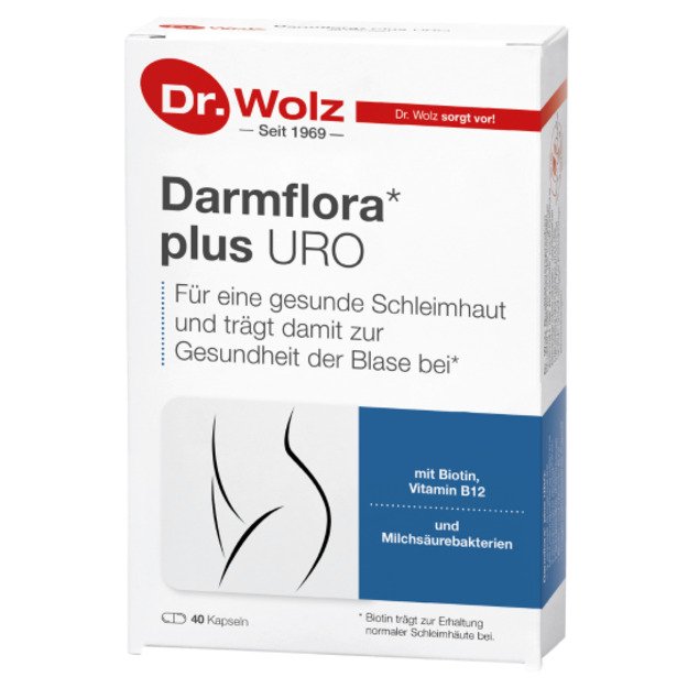 Dr. Wolz Darmflora plus URO, kaps. N40
