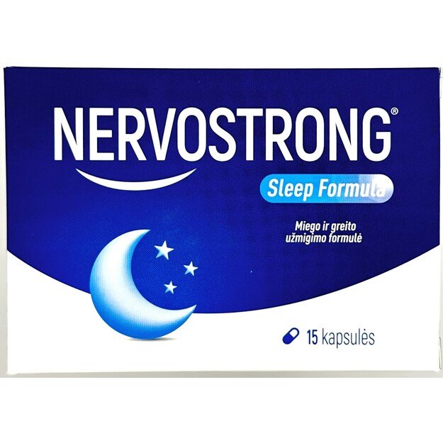 Media pharma Nervostrong Sleep Formula, caps N15