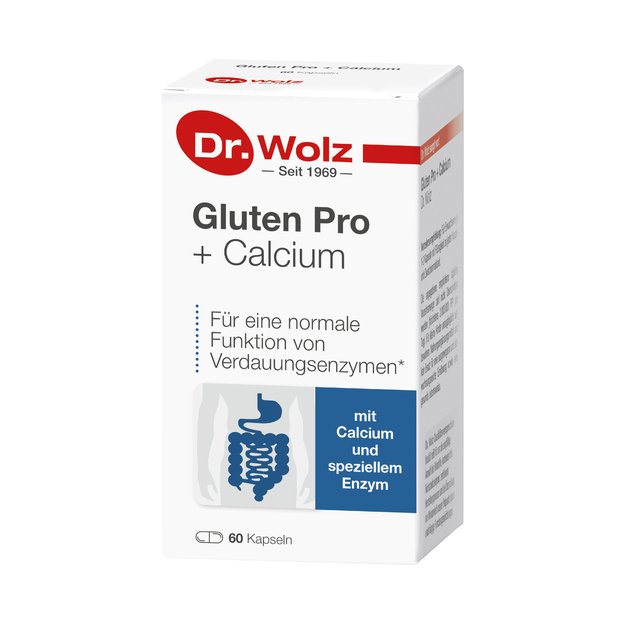 Dr. Wolz Gluten Pro + Calcium, caps N60
