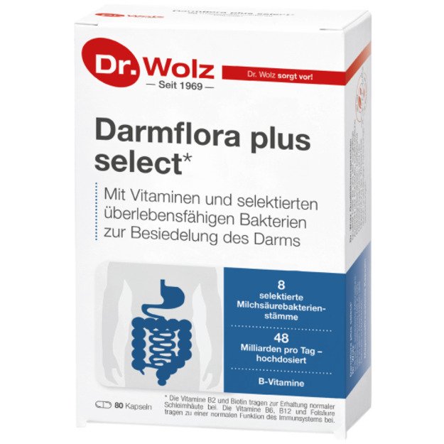 Dr. Wolz Darmflora plus select, kaps. N80