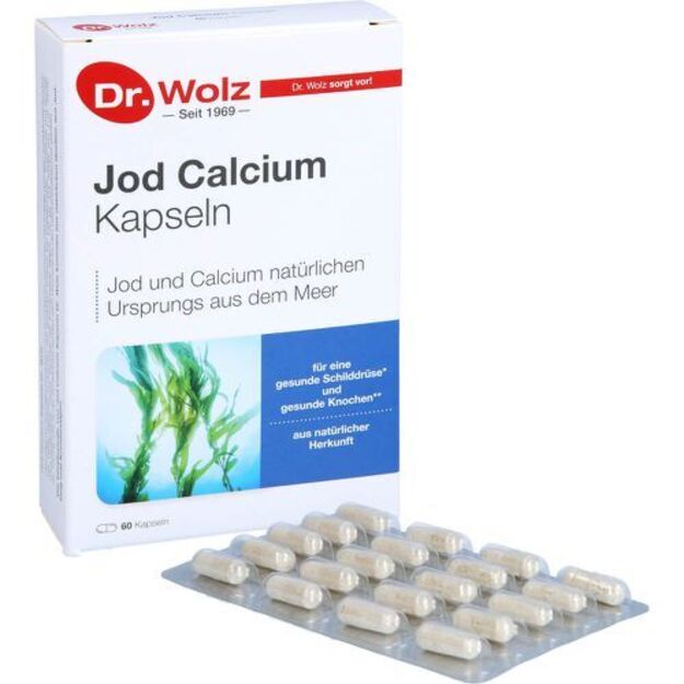 Dr. Wolz Jod-Calcium Kapseln, kaps. N60