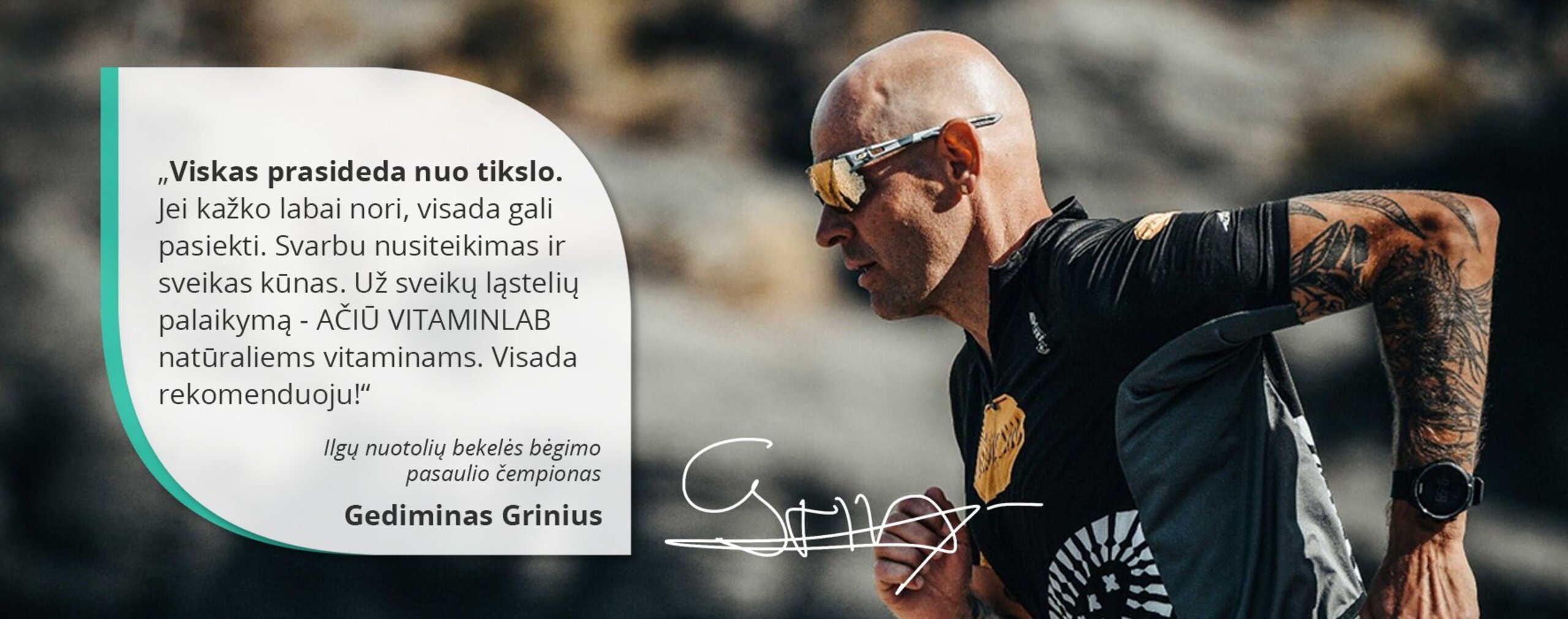 Gediminas Grinius - DR. WOLZ SANUZELLA® ZYM SPORTSLINE