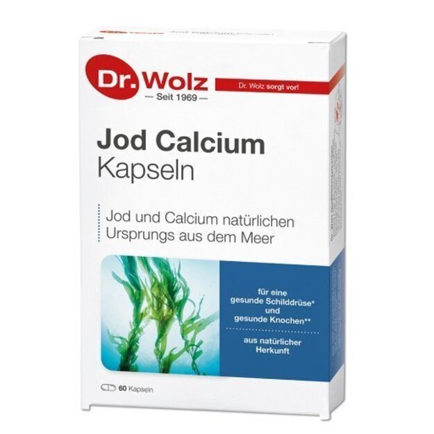 Dr. Wolz Jod-Calcium Kapseln, kaps. N60