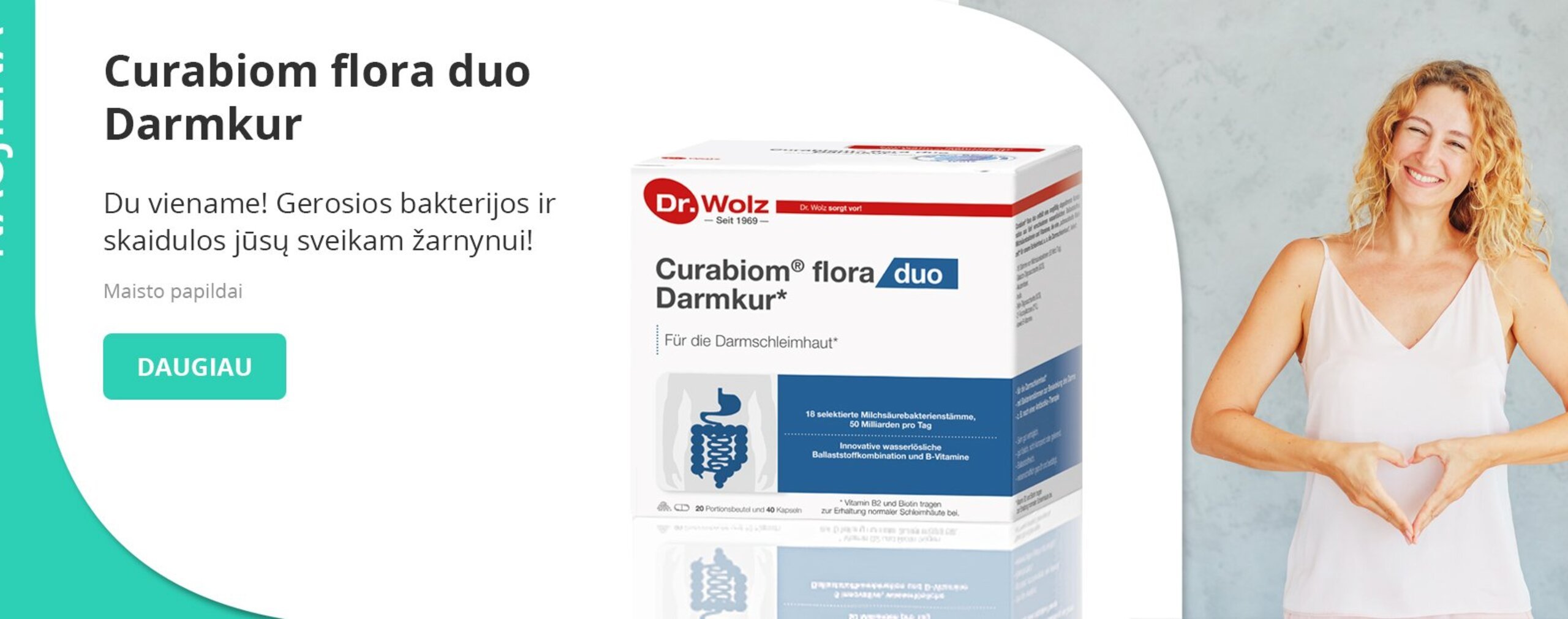 DR. WOLZ CURABIOM FLORA DUO