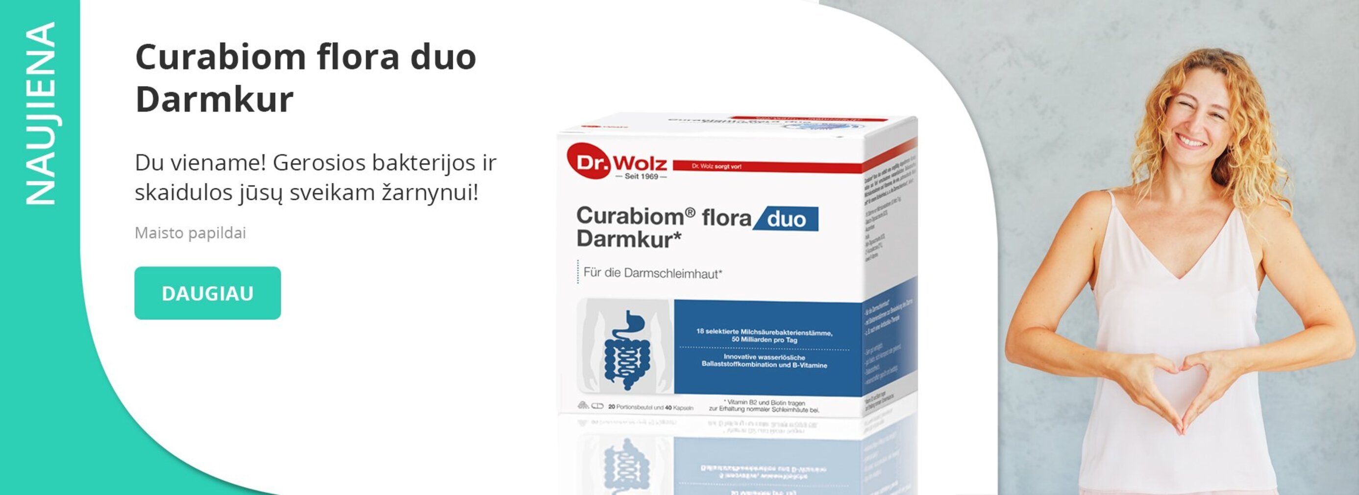 DR. WOLZ CURABIOM FLORA DUO
