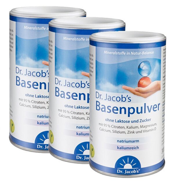 Dr. Jacob's Basenpulver, milteliai, 300 g