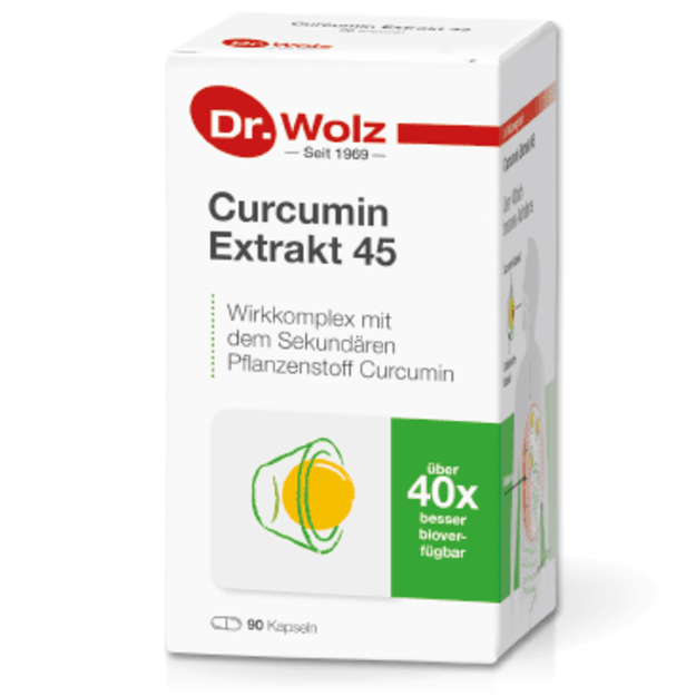 Dr. Wolz Curcumin Extrakt 45, N90