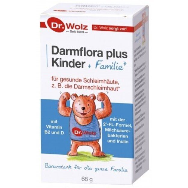 Dr. Wolz Darmflora plus Kinder, 68 g