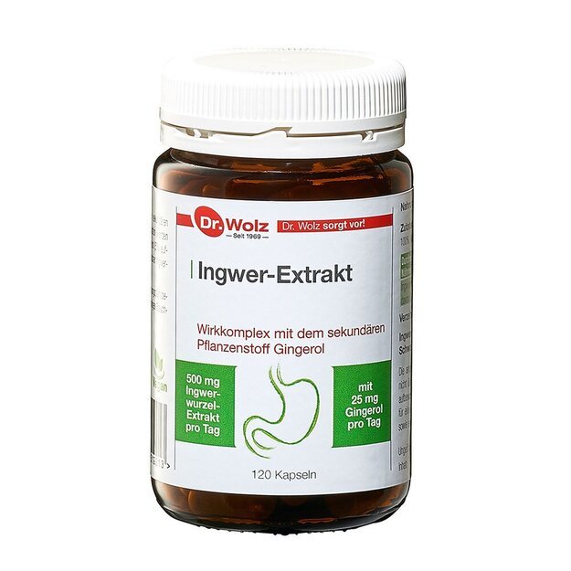 Dr. Wolz Ingwer Extract, kaps. N120