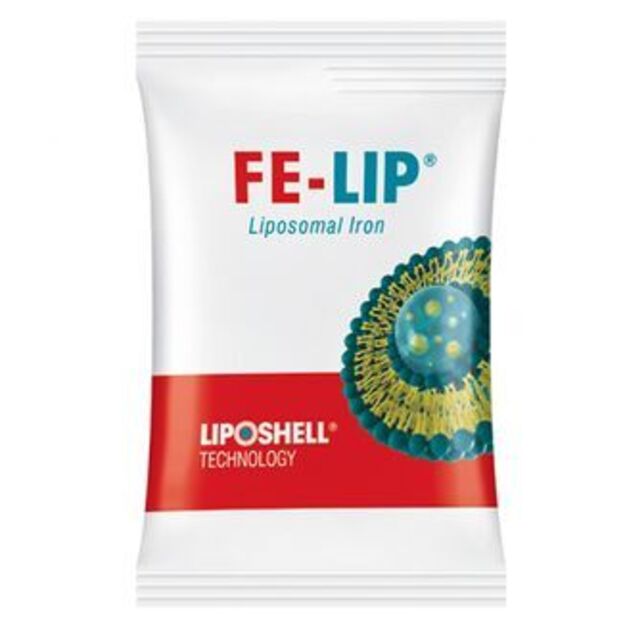 LIPOSHELL  FE-LIP® Liposominė geležis, pakeliai
