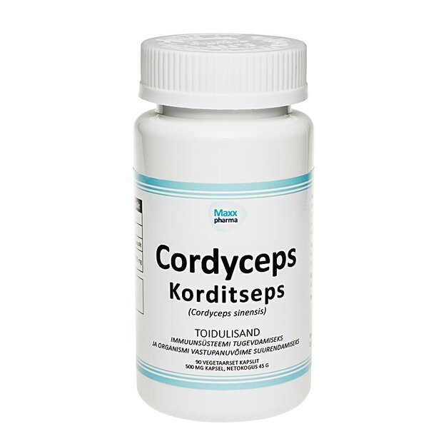 Maxx Pharma Cordyceps, 500 mg, kaps. N90