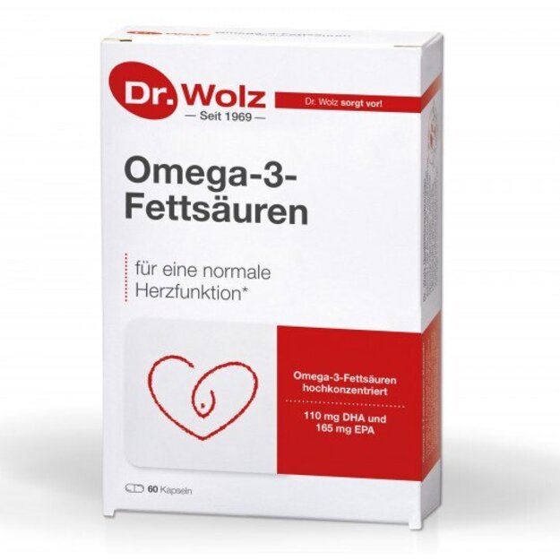Dr. Wolz Omega-3-Fettsäuren, kaps. N60