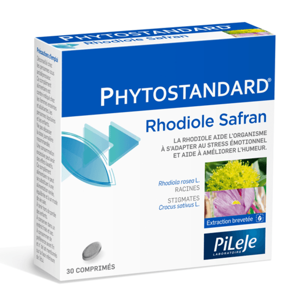 PiLeJe Phytostandard® Rhodiole Safran, tab. N30