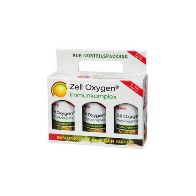 Dr. Wolz Zell Oxygen Immunkomplex cure pack, 3 x 250 ml